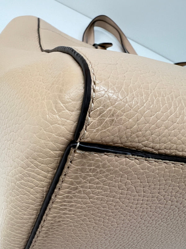 【中古品】【レディース】 MICHAEL KORS マイケルコース JET SET TRAVEL TOTE BAG 35S1GTVT7L ジェットセット トラベル トートバッグ カバン 180-260815-kk-22-hon カラー：ベージュ 万代Net店