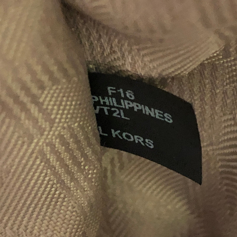 【中古品】【レディース】 MICHAEL KORS マイケルコース JET SET TRAVEL 30T5GTVT2L ジェットセット トラベル レザートートバッグ カバン 188-260808-kk-12-hon カラー：ブラウン 万代Net店