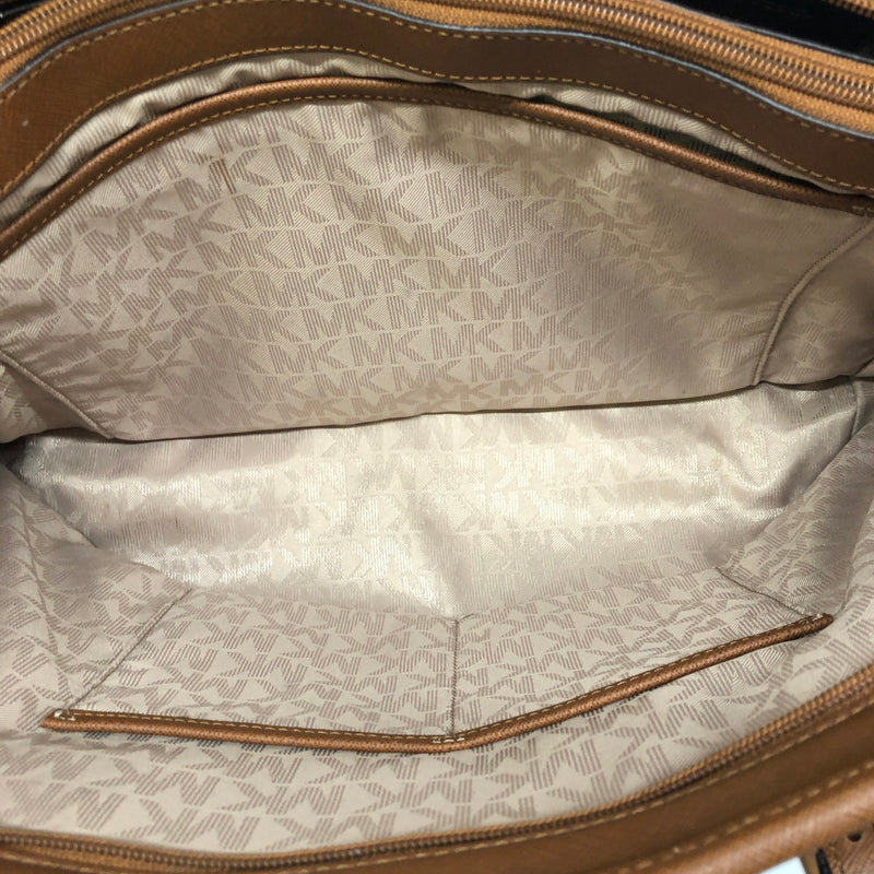 【中古品】【レディース】 MICHAEL KORS マイケルコース JET SET TRAVEL 30T5GTVT2L ジェットセット トラベル レザートートバッグ カバン 188-260808-kk-12-hon カラー：ブラウン 万代Net店