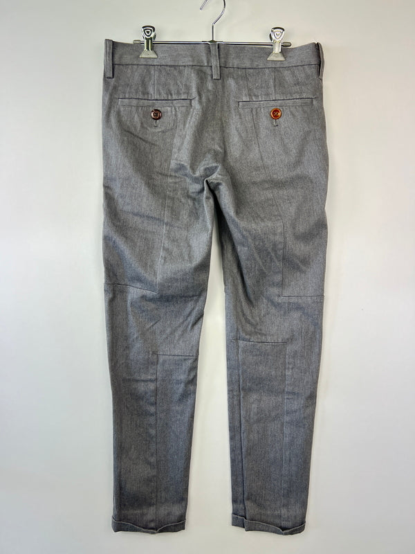 【中古品】【メンズ】 UNDERCOVERISM アンダーカバイズム 12AW STRETCH SLIM PANTS J4509 ストレッチ スリムパンツ ボトムス Psycho Color期 151-260815-kk-04-hon サイズ：2 カラー：グレー 万代Net店