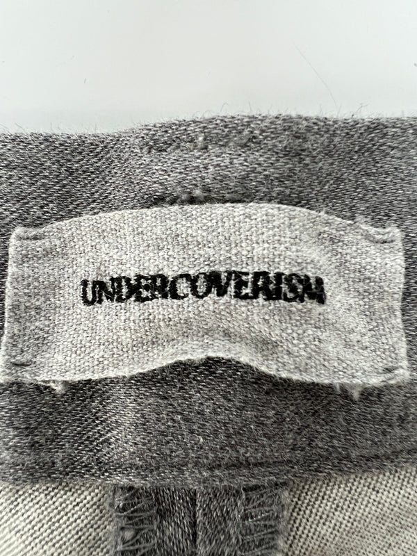 【中古品】【メンズ】 UNDERCOVERISM アンダーカバイズム 12AW STRETCH SLIM PANTS J4509 ストレッチ スリムパンツ ボトムス Psycho Color期 151-260815-kk-04-hon サイズ：2 カラー：グレー 万代Net店