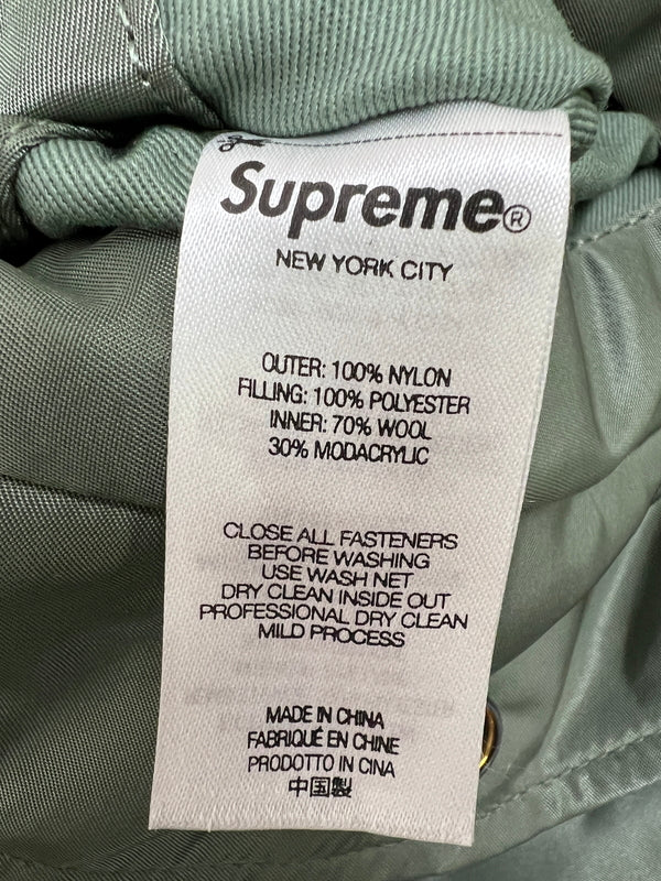 【中古品】【メンズ】 Supreme シュプリーム 22AW FAUX FUR REVERSIBLE MA-1 フェイクファー リバーシブル MA-1 フライトジャケット アウター 149-260801-kk-14-hon サイズ：XL カラー：KHAKI 万代Net店