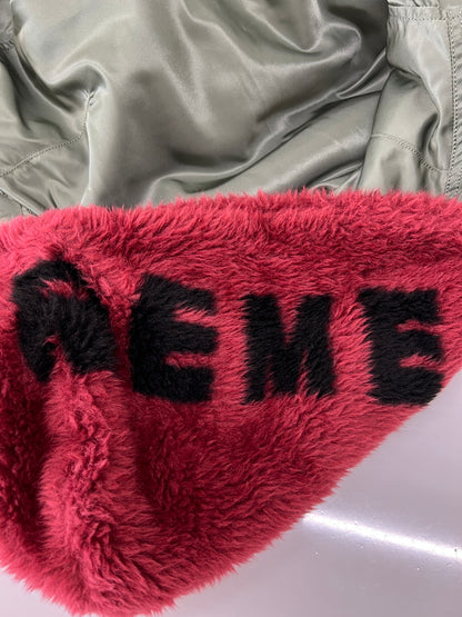 【中古品】【メンズ】 Supreme シュプリーム 22AW FAUX FUR REVERSIBLE MA-1 フェイクファー リバーシブル MA-1 フライトジャケット アウター 149-260801-kk-14-hon サイズ：XL カラー：KHAKI 万代Net店