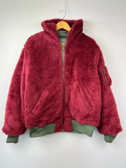 【中古品】【メンズ】 Supreme シュプリーム 22AW FAUX FUR REVERSIBLE MA-1 フェイクファー リバーシブル MA-1 フライトジャケット アウター 149-260801-kk-14-hon サイズ：XL カラー：KHAKI 万代Net店