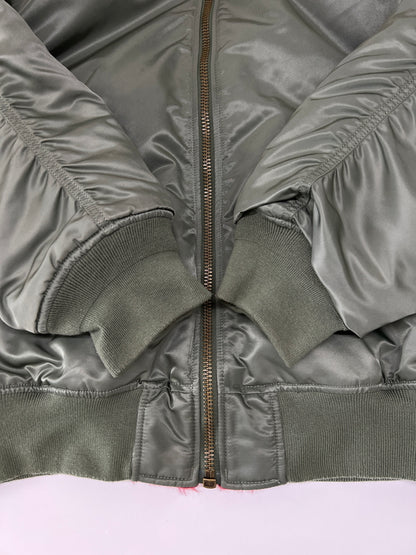 【中古品】【メンズ】 Supreme シュプリーム 22AW FAUX FUR REVERSIBLE MA-1 フェイクファー リバーシブル MA-1 フライトジャケット アウター 149-260801-kk-14-hon サイズ：XL カラー：KHAKI 万代Net店