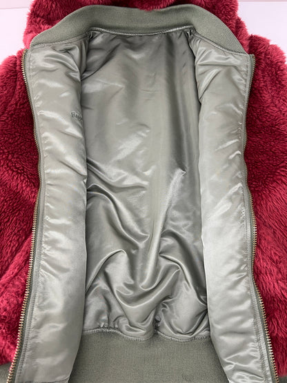 【中古品】【メンズ】 Supreme シュプリーム 22AW FAUX FUR REVERSIBLE MA-1 フェイクファー リバーシブル MA-1 フライトジャケット アウター 149-260801-kk-14-hon サイズ：XL カラー：KHAKI 万代Net店