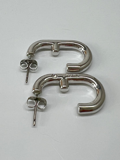 【中古品】【レディース】 FURLA フルラ HOOP PIERCE フープピアス アクセサリー 192-260801-kk-30-hon カラー：SILVER 万代Net店
