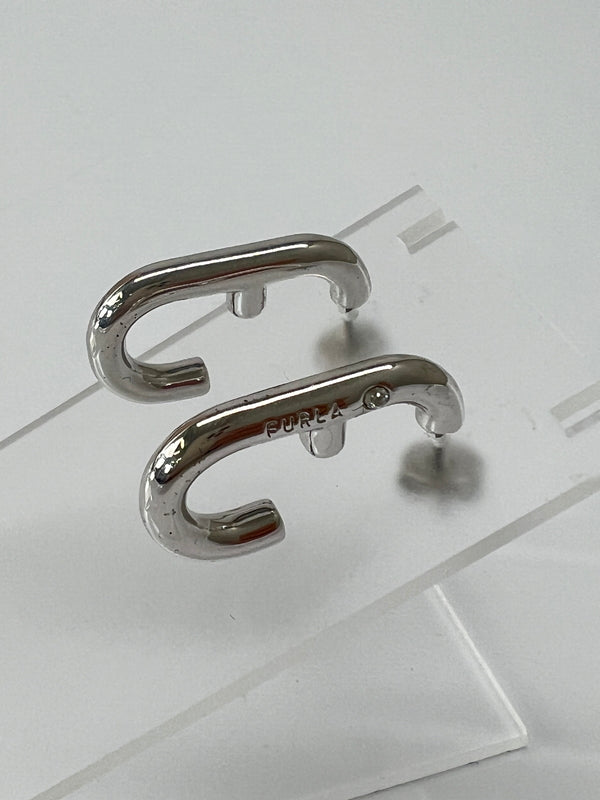 【中古品】【レディース】 FURLA フルラ HOOP PIERCE フープピアス アクセサリー 192-260801-kk-30-hon カラー：SILVER 万代Net店