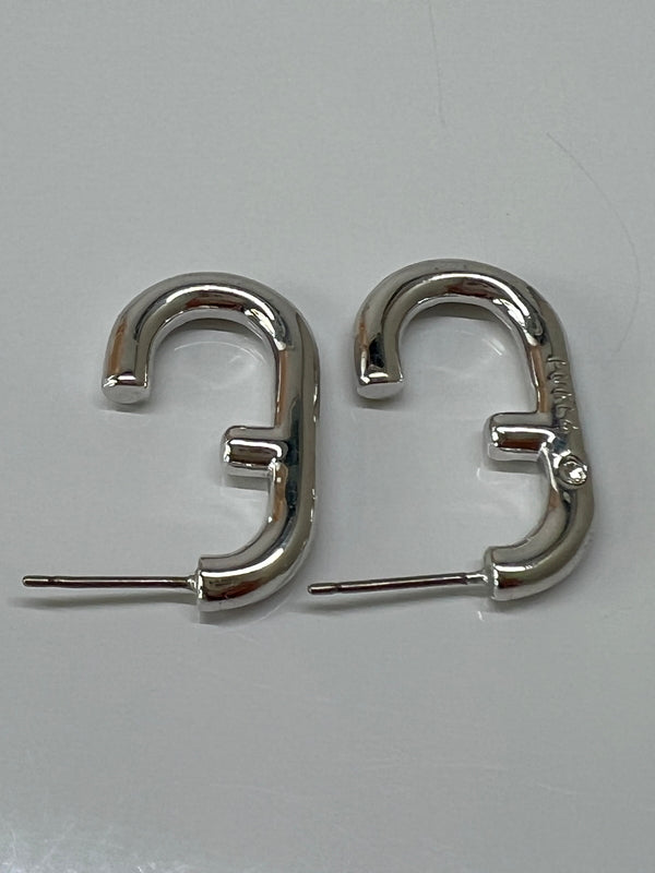 【中古品】【レディース】 FURLA フルラ HOOP PIERCE フープピアス アクセサリー 192-260801-kk-30-hon カラー：SILVER 万代Net店