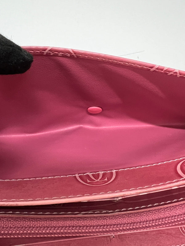 【中古品】【レディース】 Cartier カルティエ HAPPY BIRTH DAY LONG WALLET ハッピーバースデイ ロングウォレット 長財布 服飾雑貨 201-260801-kk-35-hon カラー：ピンク系 万代Net店