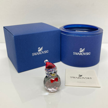 【中古品】【レディース】 SWAROVSKI スワロフスキー ROCKING PENGUIN 2017 5289413 ロッキングペンギン クリスタル 置物 インテリア雑貨 183-260804-kk-40-hon カラー：クリスタル 万代Net店