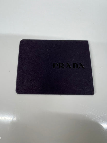 【中古品】【レディース】 PRADA プラダ ブレスレット フラワー サフィアーノ 1IB144 アクセサリー 編み込み 182-260727-kk-08-hon カラー：BLUE 万代Net店