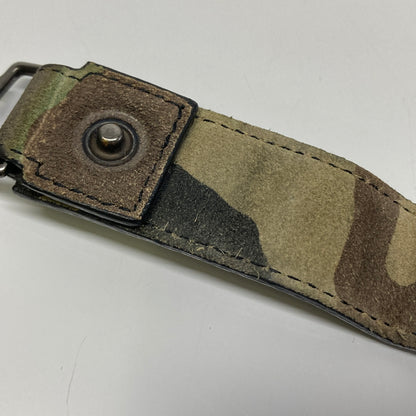 【中古品】【メンズ】 Saint Laurent PARIS サンローラン パリ HUNTING KEY RING ハンティング キーリング アクセサリー キーホルダー 183-260804-kk-36-hon カラー：カモフラージュ 万代Net店