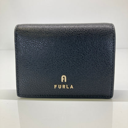 【中古品】【レディース】 FURLA フルラ MAGNOLIA COMPACT WALLET WP00204-AX0732 マグノリア コンパクトウォレット 二つ折り財布 服飾雑貨 200-260804-kk-30-hon カラー：ブラック 万代Net店