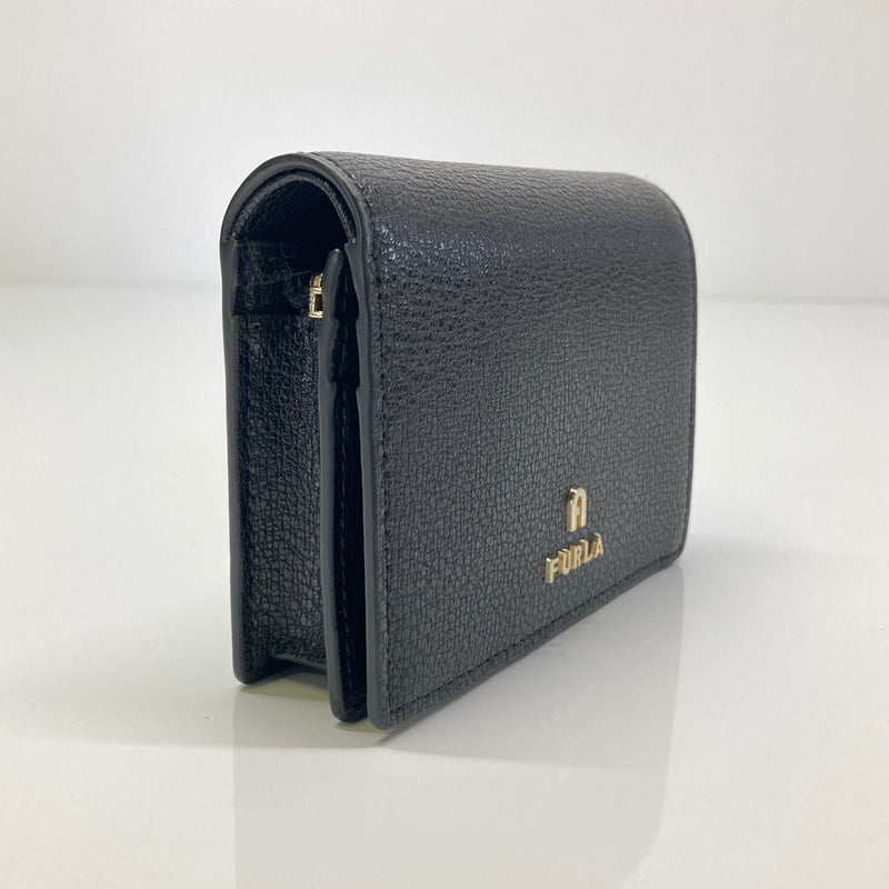 【中古品】【レディース】 FURLA フルラ MAGNOLIA COMPACT WALLET WP00204-AX0732 マグノリア コンパクトウォレット 二つ折り財布 服飾雑貨 200-260804-kk-30-hon カラー：ブラック 万代Net店