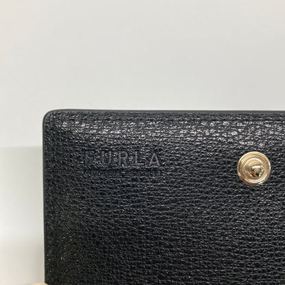 【中古品】【レディース】 FURLA フルラ MAGNOLIA COMPACT WALLET WP00204-AX0732 マグノリア コンパクトウォレット 二つ折り財布 服飾雑貨 200-260804-kk-30-hon カラー：ブラック 万代Net店