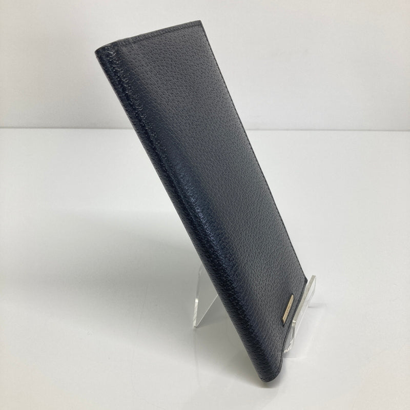 【中古品】【メンズ】 Salvatore Ferragamo サルヴァトーレ・フェラガモ LEATHER LONG WALLET レザー ロングウォレット 二つ折り長財布 181-260804-kk-29-hon カラー：ブラック 万代Net店