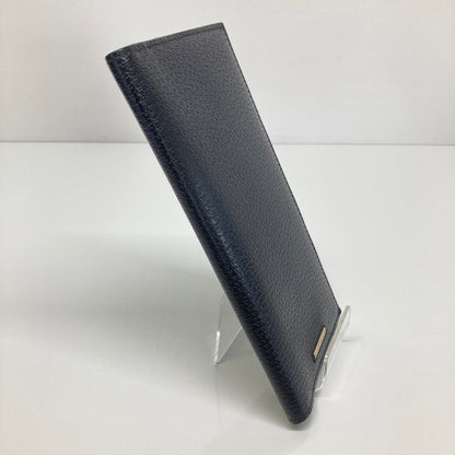 【中古品】【メンズ】 Salvatore Ferragamo サルヴァトーレ・フェラガモ LEATHER LONG WALLET レザー ロングウォレット 二つ折り長財布 181-260804-kk-29-hon カラー：ブラック 万代Net店