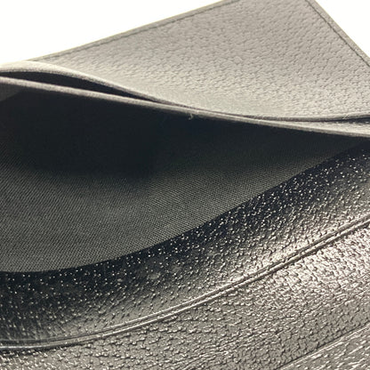 【中古品】【メンズ】 Salvatore Ferragamo サルヴァトーレ・フェラガモ LEATHER LONG WALLET レザー ロングウォレット 二つ折り長財布 181-260804-kk-29-hon カラー：ブラック 万代Net店