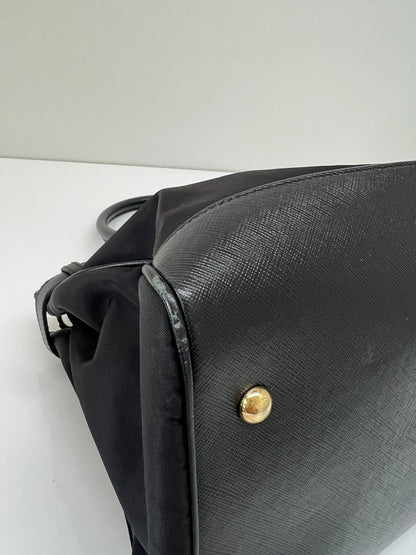 【中古品】【レディース】 Salvatore Ferragamo サルヴァトーレフェラガモ ガンチーニ 2WAY ハンドバッグ AB-21E163 カバン 180-260704-kk-14-hon カラー：BLACK 万代Net店