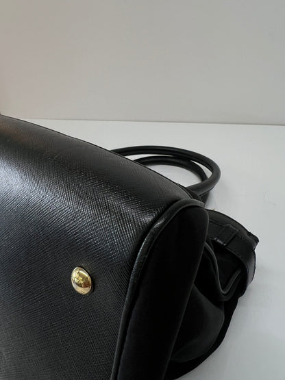 【中古品】【レディース】 Salvatore Ferragamo サルヴァトーレフェラガモ ガンチーニ 2WAY ハンドバッグ AB-21E163 カバン 180-260704-kk-14-hon カラー：BLACK 万代Net店