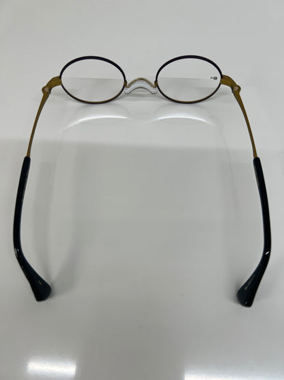【中古品】【メンズ】 G4 old&new ジーフォーオールドアンドニュー 一山メガネ SC1668 アイウェア アクセサリー 眼鏡 203-260704-kk-11-hon サイズ：43ロ22 カラー：パープル/ゴールド 万代Net店