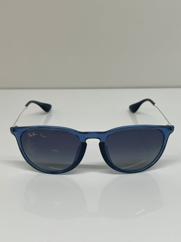 【中古品】【レディース】 Ray-Ban レイバン ERIKA CLASSIC RB4171-F エリカ クラシック サングラス アイウェア アクセサリー 203-260704-kk-10-hon サイズ：54ロ18-145 カラー：ブルー/ホワイト 万代Net店