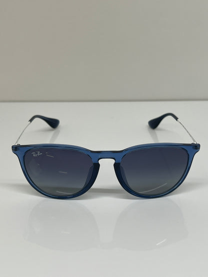 【中古品】【レディース】 Ray-Ban レイバン ERIKA CLASSIC RB4171-F エリカ クラシック サングラス アイウェア アクセサリー 203-260704-kk-10-hon サイズ：54ロ18-145 カラー：ブルー/ホワイト 万代Net店