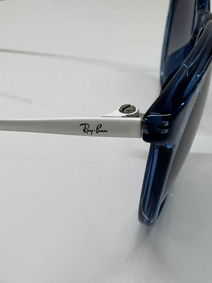 【中古品】【レディース】 Ray-Ban レイバン ERIKA CLASSIC RB4171-F エリカ クラシック サングラス アイウェア アクセサリー 203-260704-kk-10-hon サイズ：54ロ18-145 カラー：ブルー/ホワイト 万代Net店