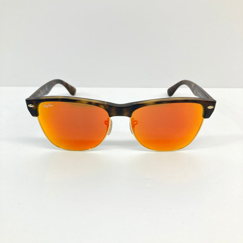 【中古品】【メンズ】 RayｰBan レイバン CLUBMASTER OVERSIZED RB4175 クラブマスター オーバーサイズド サングラス アイウェア アクセサリー 203-260804-kk-33-hon サイズ：表記無し カラー：ブラウン 万代Net店