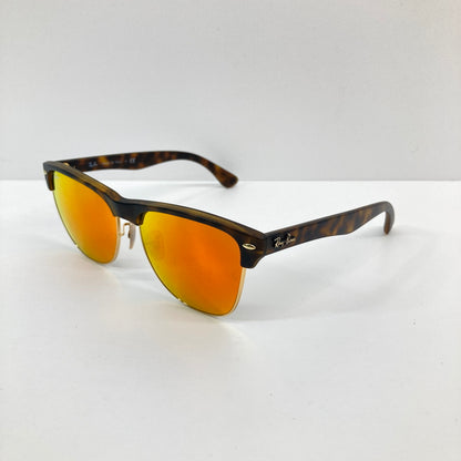 【中古品】【メンズ】 RayｰBan レイバン CLUBMASTER OVERSIZED RB4175 クラブマスター オーバーサイズド サングラス アイウェア アクセサリー 203-260804-kk-33-hon サイズ：表記無し カラー：ブラウン 万代Net店
