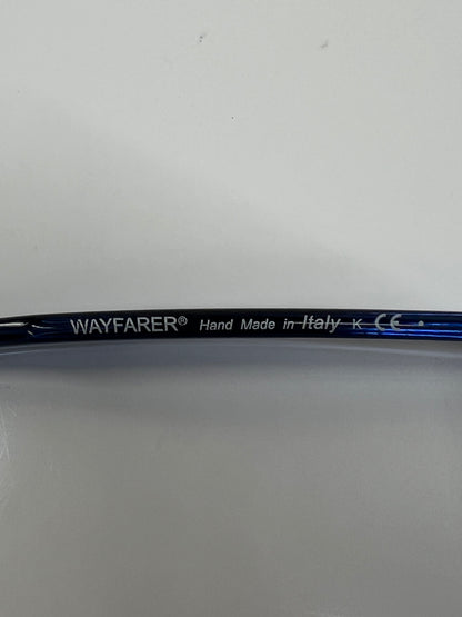 【中古品】【メンズ】 Ray-Ban レイバン ORIGINAL WAYFARER CLASSIC RB2140-F オリジナル ウェイファーラー クラシック サングラス アイウェア アクセサリー 203-260704-kk-09-hon サイズ：52ロ22-150 カラー：BLUE 万代Net店