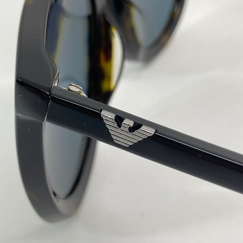 【中古品】【メンズ】 EMPORIO ARMANI エンポリオ・アルマーニ SUNGLAS EA4096D ダブルブリッジ サングラス アイウェア アクセサリー 203-260804-kk-32-hon サイズ：56ロ18-150 カラー：ブラック 万代Net店