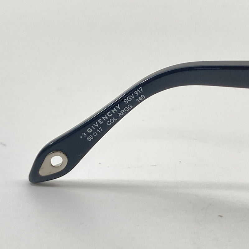【中古品】【メンズ】 GIVENCHY ジバンシー ACETATE FRAME SUNGLAS SGV917 アセテートフレーム サングラス アイウェア アクセサリー 203-260804-kk-34-hon サイズ：56ロ17-140 カラー：クリア/ブラック 万代Net店