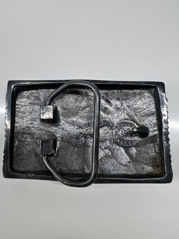 【中古品】【メンズ】 RADIALL ラディアル FUNK STA BELT BUCKLE ファンクスタ ベルトバックル アクセサリー 服飾雑貨 192-260727-kk-16-hon カラー：SILVER 万代Net店