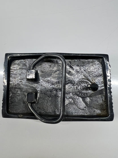 【中古品】【メンズ】 RADIALL ラディアル FUNK STA BELT BUCKLE ファンクスタ ベルトバックル アクセサリー 服飾雑貨 192-260727-kk-16-hon カラー：SILVER 万代Net店