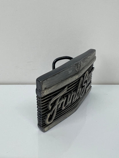 【中古品】【メンズ】 RADIALL ラディアル FUNK STA BELT BUCKLE ファンクスタ ベルトバックル アクセサリー 服飾雑貨 192-260727-kk-16-hon カラー：SILVER 万代Net店