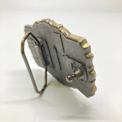 【中古品】【メンズ】 THE GREAT AMERICAN BUCKLE CO. ザ グレート アメリカン バックル カンパニー 80's ENAMEL EAGLE BUCKLE VINTAGE 80年代 エナメル イーグルバックル 服飾雑貨 ヴィンテージ 192-260804-kk-39-hon カラー：シルバー/ブルー 万代Net店