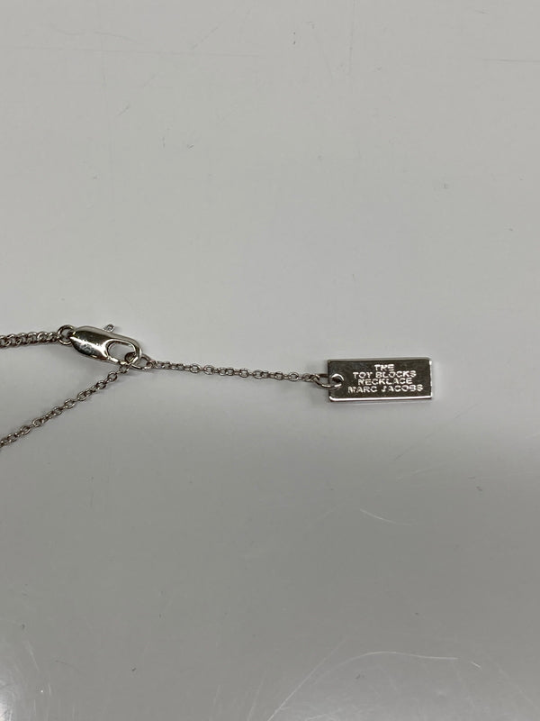 【中古品】【メンズ/レディース】 MARC JACOBS マークジェイコブス THE TOY BLOCKS BEADED NECKLACE M0016630 ザトイブロックスビーズネックレス アクセサリー 192-260917-YS-04-hon カラー：ブルー系 万代Net店