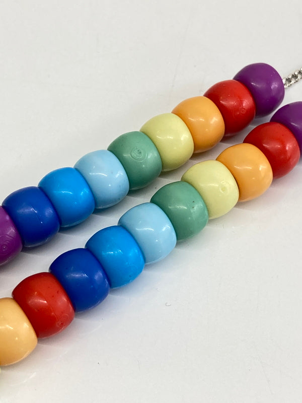 【中古品】【メンズ/レディース】 MARC JACOBS マークジェイコブス THE TOY BLOCKS BEADED NECKLACE M0016630 ザトイブロックスビーズネックレス アクセサリー 192-260917-YS-04-hon カラー：ブルー系 万代Net店