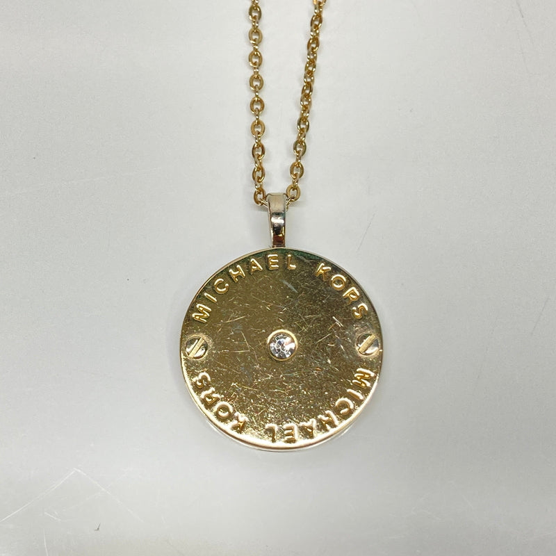 【中古品】【レディース】 MICHAEL KORS マイケルコース HERITAGE NECKLACE MKJ2654710 ヘリテージ ネックレス アクセサリー 182-260804-kk-24-hon カラー：ゴールド 万代Net店
