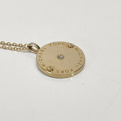 【中古品】【レディース】 MICHAEL KORS マイケルコース HERITAGE NECKLACE MKJ2654710 ヘリテージ ネックレス アクセサリー 182-260804-kk-24-hon カラー：ゴールド 万代Net店