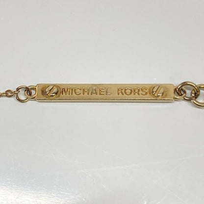 【中古品】【レディース】 MICHAEL KORS マイケルコース HERITAGE NECKLACE MKJ2654710 ヘリテージ ネックレス アクセサリー 182-260804-kk-24-hon カラー：ゴールド 万代Net店