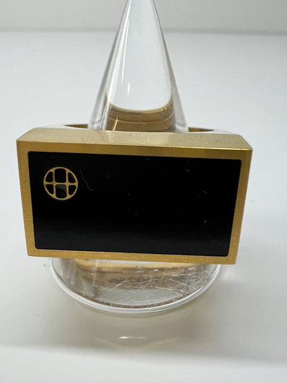 【中古品】【メンズ】 HUF ハフ CIRCLE H STASH RING サークル H スタッシュ リング アクセサリー 指輪 192-260727-kk-13-hon カラー：GOLD 21号 万代Net店
