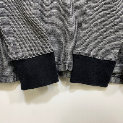 【中古品】【メンズ】 SUPREME シュプリーム THERMAL LS TEE サーマル ロングスリーブ Tシャツ トップス 149-260728-kh-15-izu サイズ：S カラー：グレー×ブラック 万代Net店