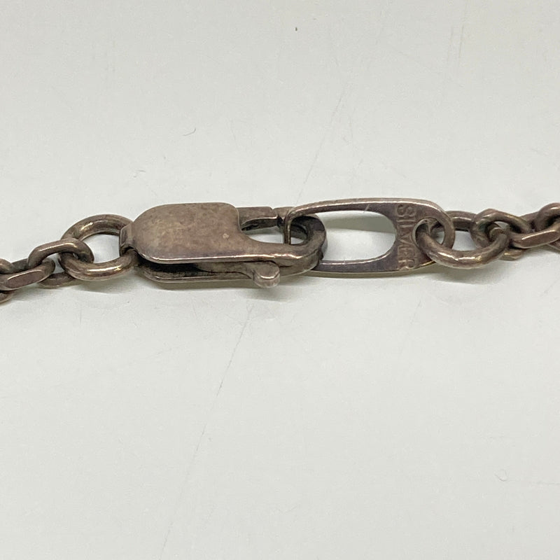 【中古品】【メンズ】 M's collection エムズコレクション SKULL STONE NECKLACE スカル ストーン ネックレス アクセサリー 191-260804-kk-25-hon カラー：シルバー 万代Net店