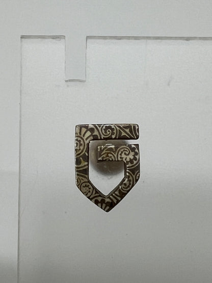 【中古品】【メンズ】 GARNI ガルニ VINE PATTERN G PIERCE GP16036 バインパターン G ピアス アクセサリー 193-260801-kk-31-hon カラー：SILVER 万代Net店