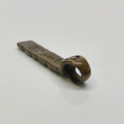 【中古品】【メンズ】 BILL WALL LEATHER ビルウォールレザー × REAL DEAL リアルディール 別注 コラボ LOGO C BAR CHARM ロゴ Cバー チャーム ペンダントトップ アクセサリー 192-260804-kk-27-hon カラー：ブラス 万代Net店