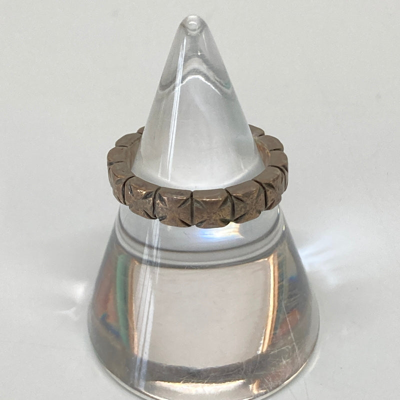 【中古品】【レディース】 DEAL DESIGN ディールデザイン MICRO CROSS RING マイクロクロスリング アクセサリー 指輪 193-260804-kk-23-hon カラー：シルバー 4.5号 万代Net店