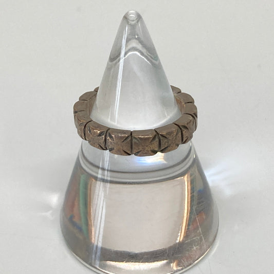 【中古品】【レディース】 DEAL DESIGN ディールデザイン MICRO CROSS RING マイクロクロスリング アクセサリー 指輪 193-260804-kk-23-hon カラー：シルバー 4.5号 万代Net店
